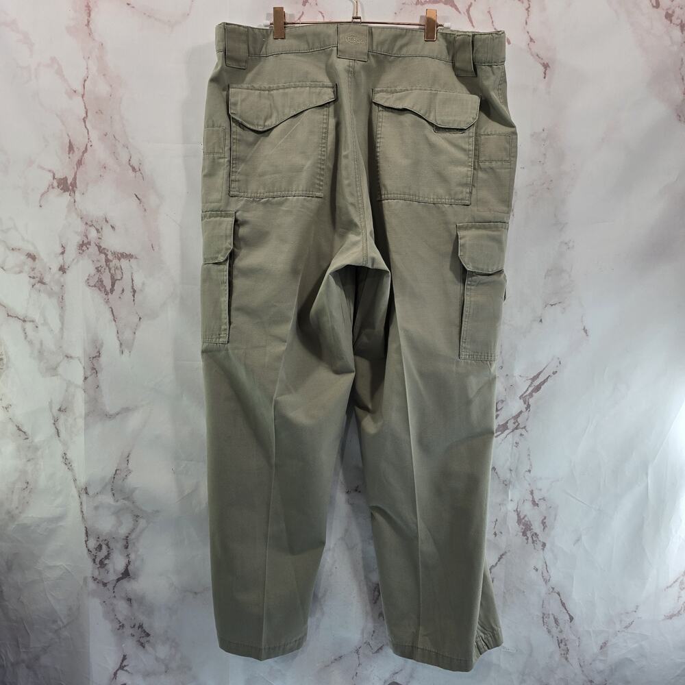 Tru Spec Pants Mens 40 X 30 Khaki Tan Cotton Canvas Heavyweight Tactical Cargo